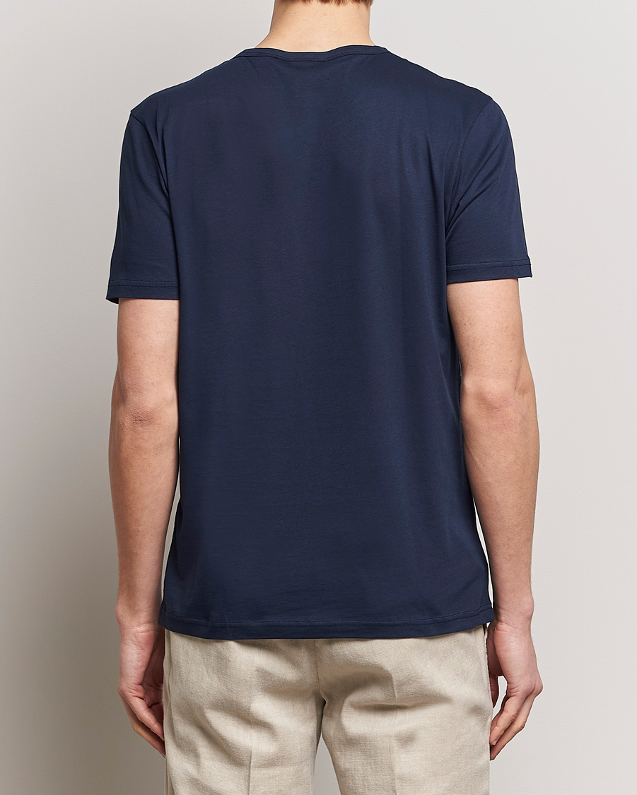 Men | T-Shirts | Stenströms | Sunday T-shirt  Navy