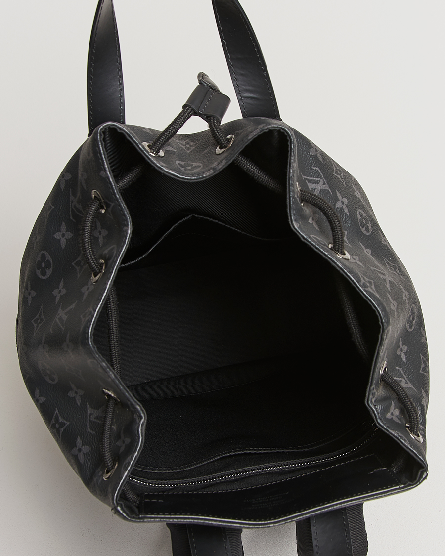 Men | Louis Vuitton Pre-Owned Explorer Backpack Monogram Eclipse | Louis Vuitton Pre-Owned | Explorer Backpack Monogram Eclipse