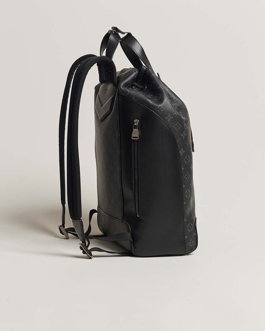 Men | Louis Vuitton Pre-Owned Explorer Backpack Monogram Eclipse | Louis Vuitton Pre-Owned | Explorer Backpack Monogram Eclipse