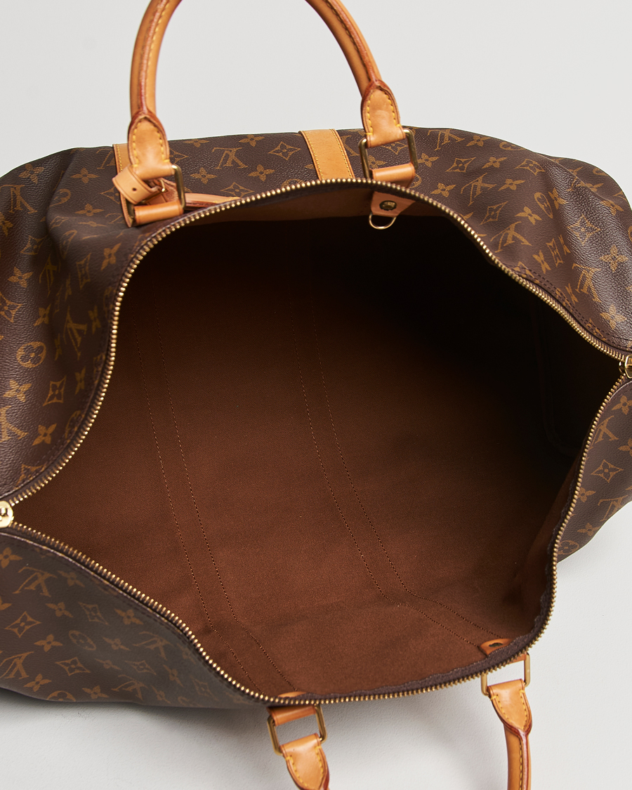 Men | Louis Vuitton Pre-Owned Keepall Bandoulière 55 Monogram | Louis Vuitton Pre-Owned | Keepall Bandoulière 55 Monogram