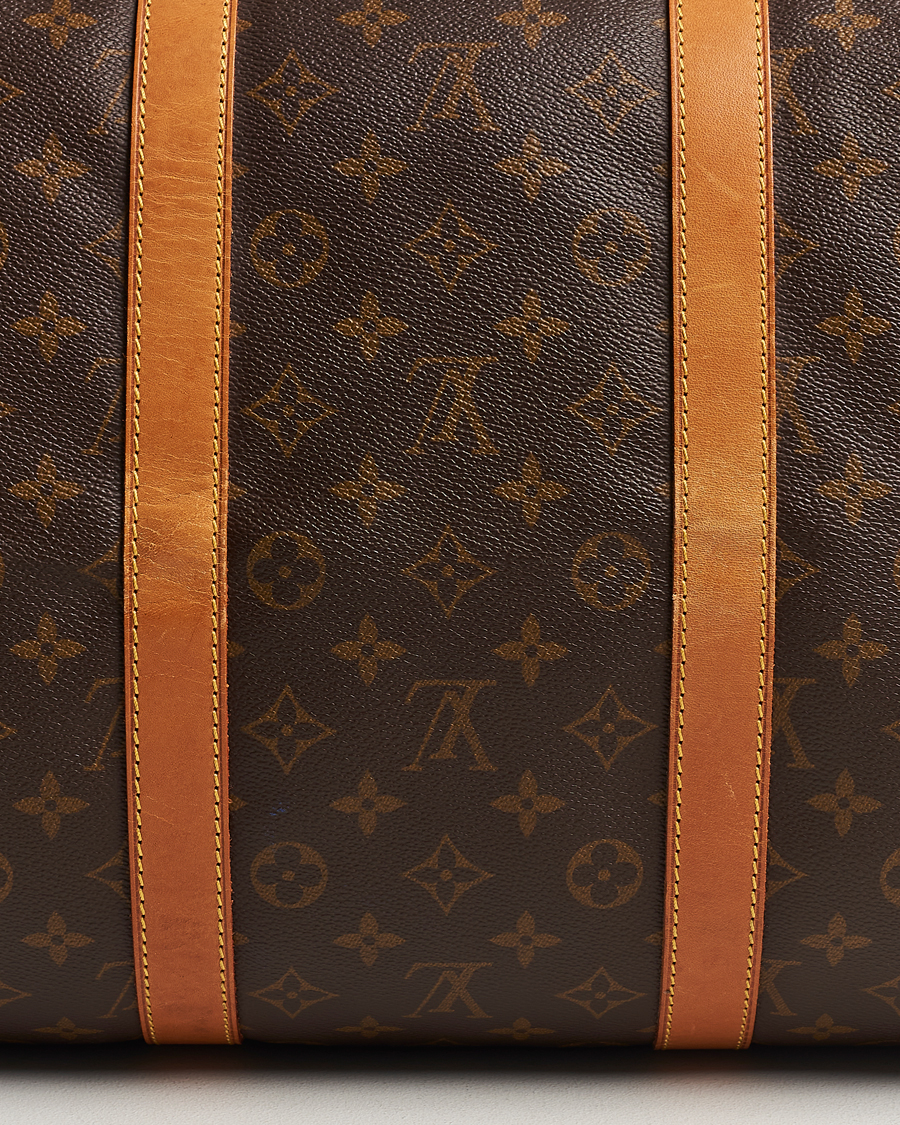 Men | Louis Vuitton Pre-Owned Keepall Bandoulière 55 Monogram | Louis Vuitton Pre-Owned | Keepall Bandoulière 55 Monogram