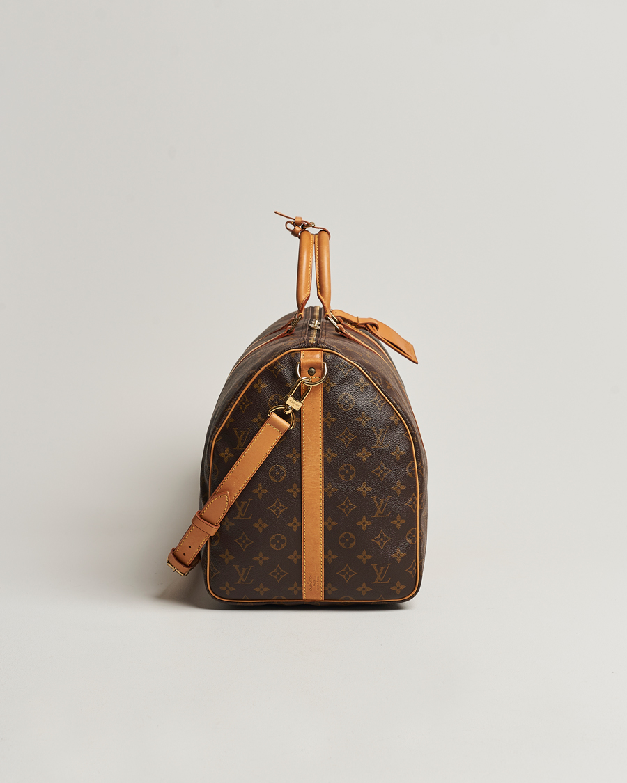 Men | Louis Vuitton Pre-Owned Keepall Bandoulière 55 Monogram | Louis Vuitton Pre-Owned | Keepall Bandoulière 55 Monogram