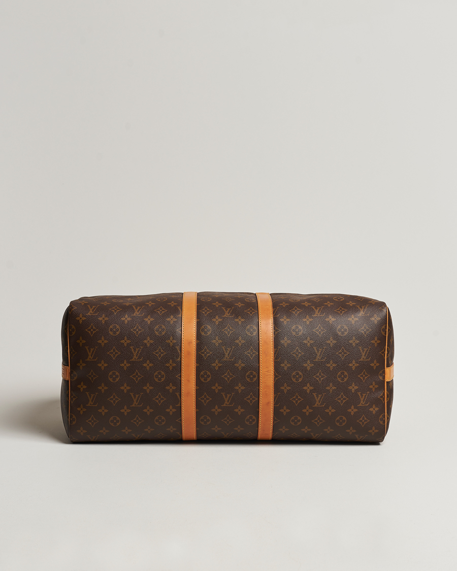 Men | Louis Vuitton Pre-Owned Keepall Bandoulière 55 Monogram | Louis Vuitton Pre-Owned | Keepall Bandoulière 55 Monogram
