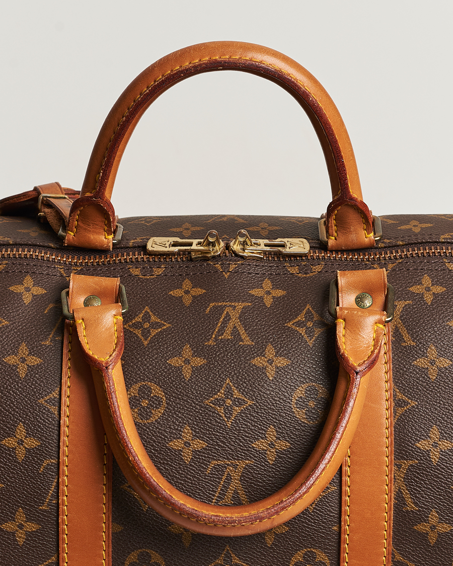 Men | Louis Vuitton Pre-Owned Keepall 55 Bag Monogram | Louis Vuitton Pre-Owned | Keepall 55 Bag Monogram