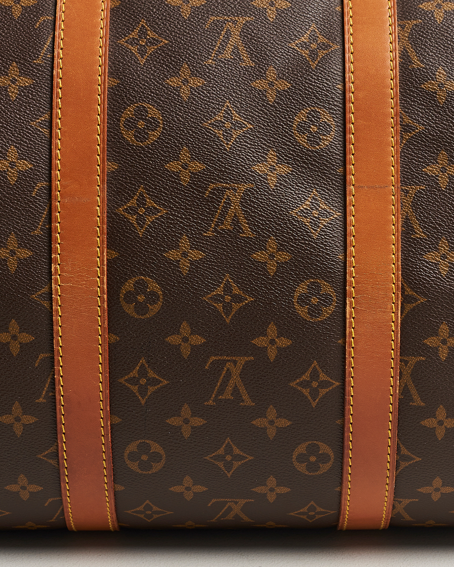 Men | Louis Vuitton Pre-Owned Keepall 55 Bag Monogram | Louis Vuitton Pre-Owned | Keepall 55 Bag Monogram