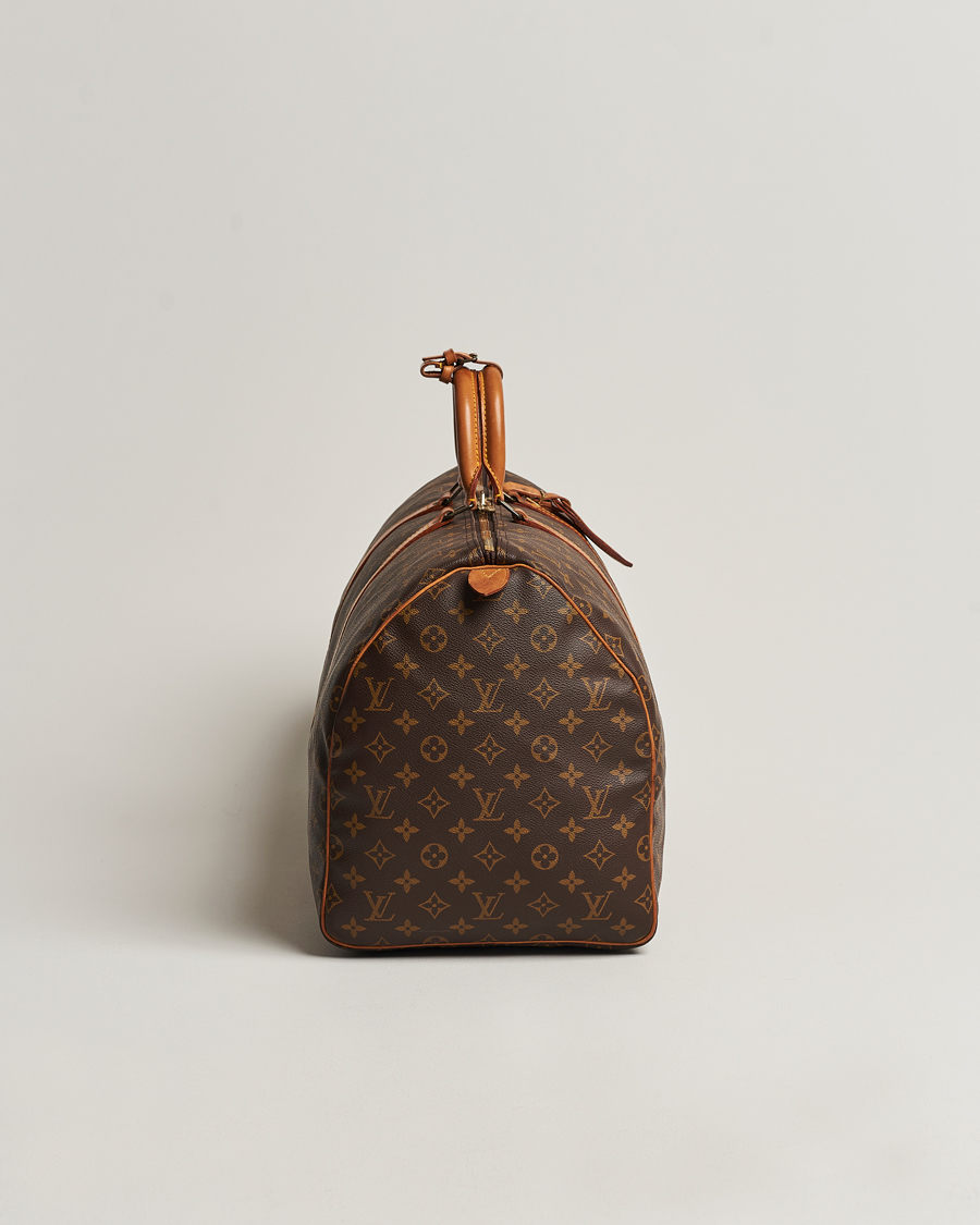 Men | Louis Vuitton Pre-Owned Keepall 55 Bag Monogram | Louis Vuitton Pre-Owned | Keepall 55 Bag Monogram