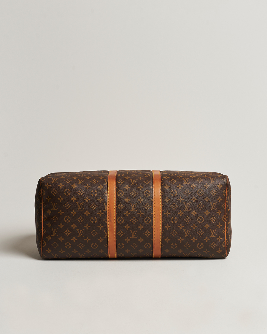 Men | Louis Vuitton Pre-Owned Keepall 55 Bag Monogram | Louis Vuitton Pre-Owned | Keepall 55 Bag Monogram