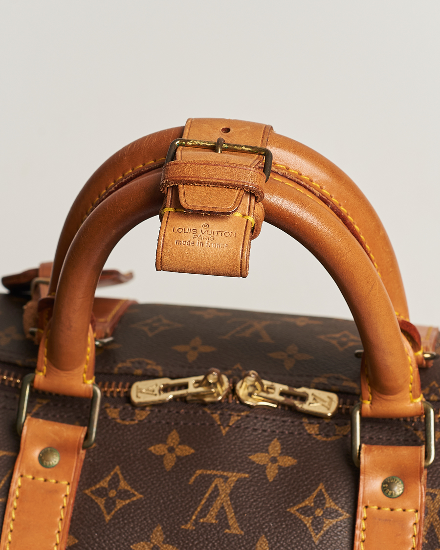 Men | Louis Vuitton Pre-Owned Keepall 55 Bag Monogram | Louis Vuitton Pre-Owned | Keepall 55 Bag Monogram