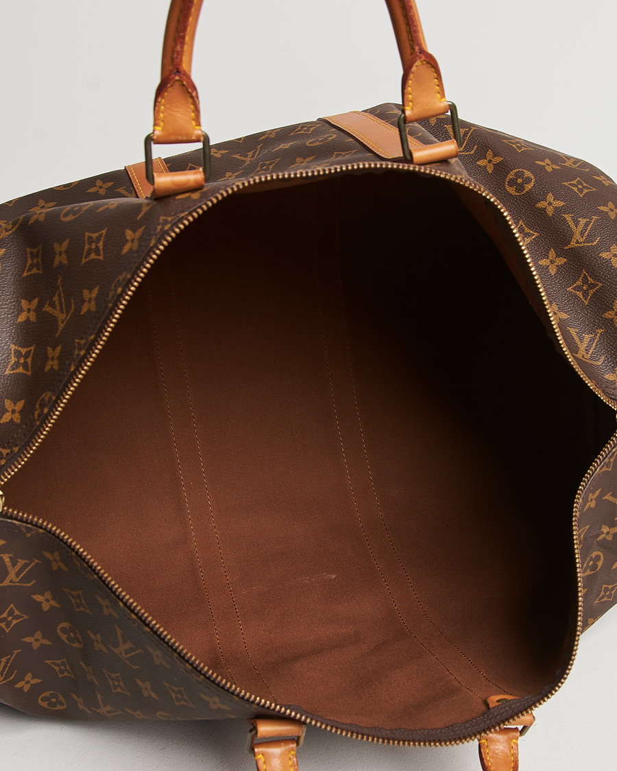 Men | Louis Vuitton Pre-Owned Keepall 55 Bag Monogram | Louis Vuitton Pre-Owned | Keepall 55 Bag Monogram