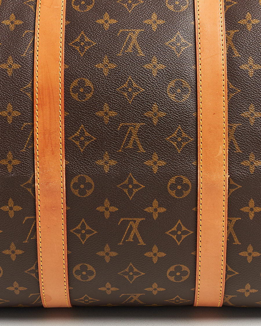 Men | Louis Vuitton Pre-Owned Keepall 55 Bag Monogram | Louis Vuitton Pre-Owned | Keepall 55 Bag Monogram
