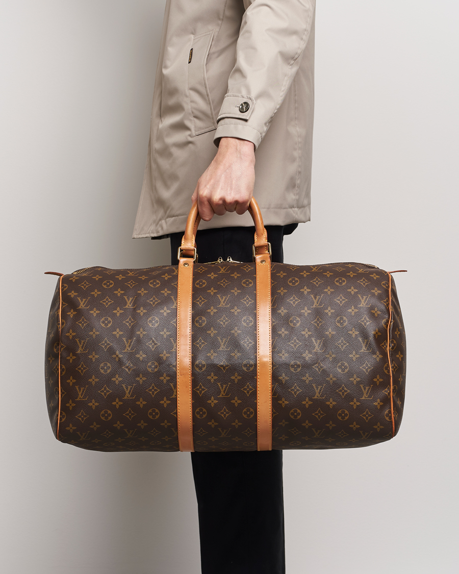 Herren | Pre-owned Accessoires | Louis Vuitton Pre-Owned | Keepall 55 Bag Monogram 