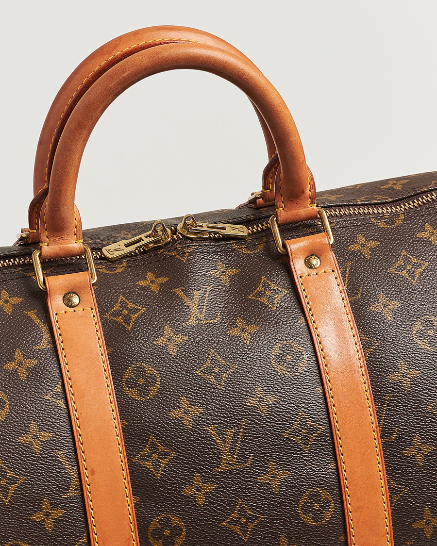 Men | Louis Vuitton Pre-Owned Keepall 55 Bag Monogram | Louis Vuitton Pre-Owned | Keepall 55 Bag Monogram