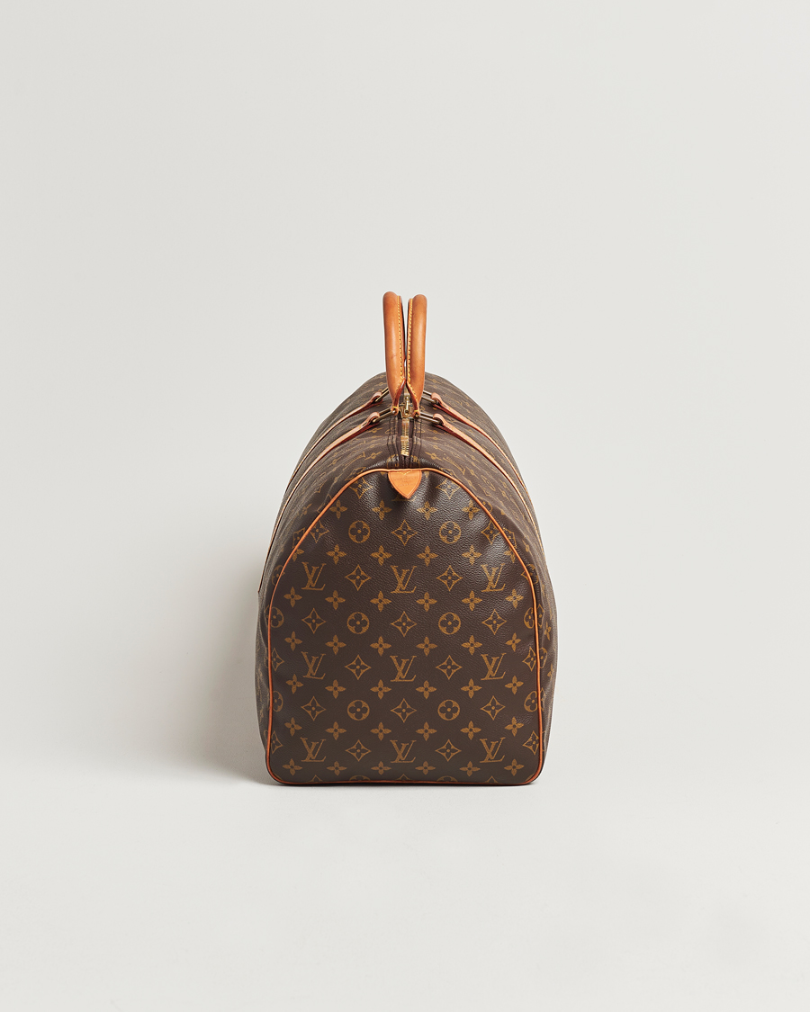 Men | Louis Vuitton Pre-Owned Keepall 55 Bag Monogram | Louis Vuitton Pre-Owned | Keepall 55 Bag Monogram