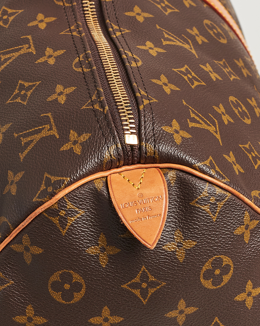 Men | Louis Vuitton Pre-Owned Keepall 55 Bag Monogram | Louis Vuitton Pre-Owned | Keepall 55 Bag Monogram