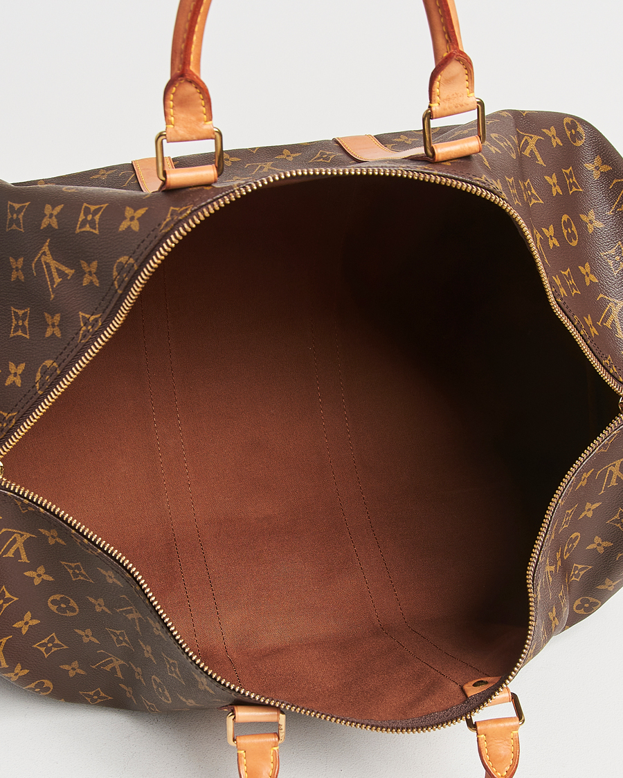 Men | Louis Vuitton Pre-Owned Keepall 55 Bag Monogram | Louis Vuitton Pre-Owned | Keepall 55 Bag Monogram