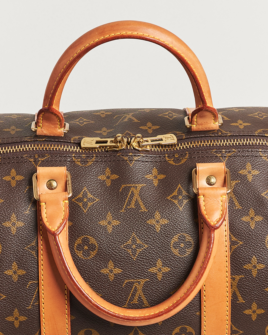 Men | Louis Vuitton Pre-Owned Keepall 55 Bag Monogram | Louis Vuitton Pre-Owned | Keepall 55 Bag Monogram