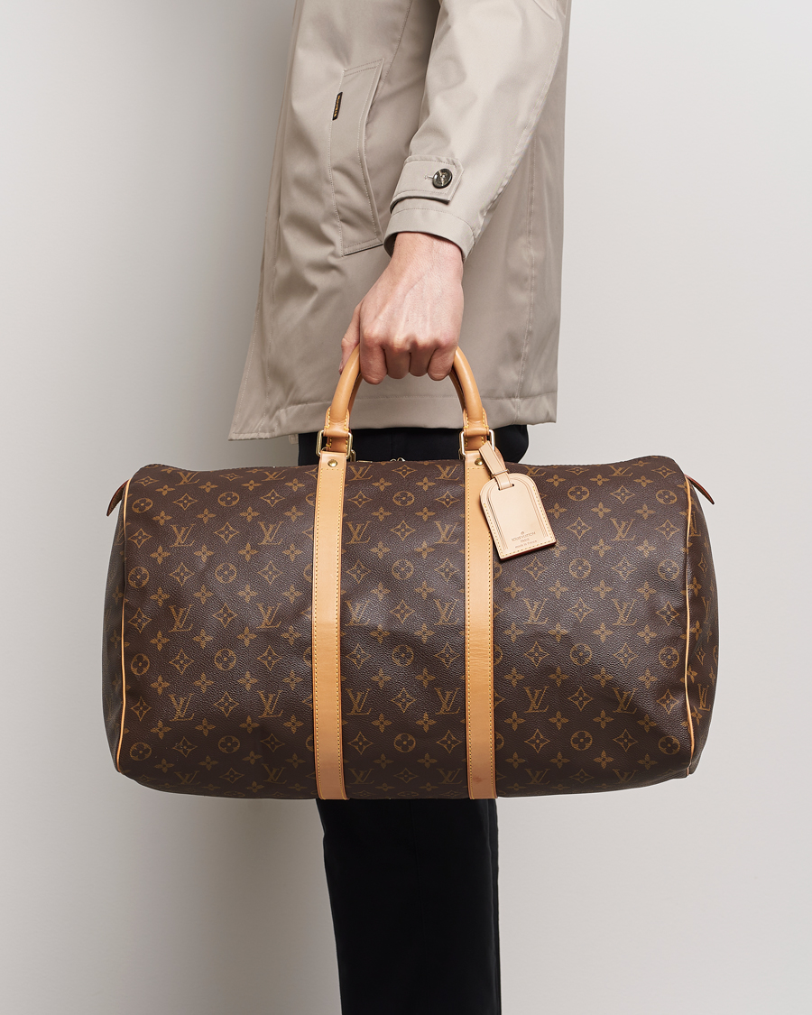Men | Accessories | Louis Vuitton Pre-Owned | Keepall 50 Bag Monogram 