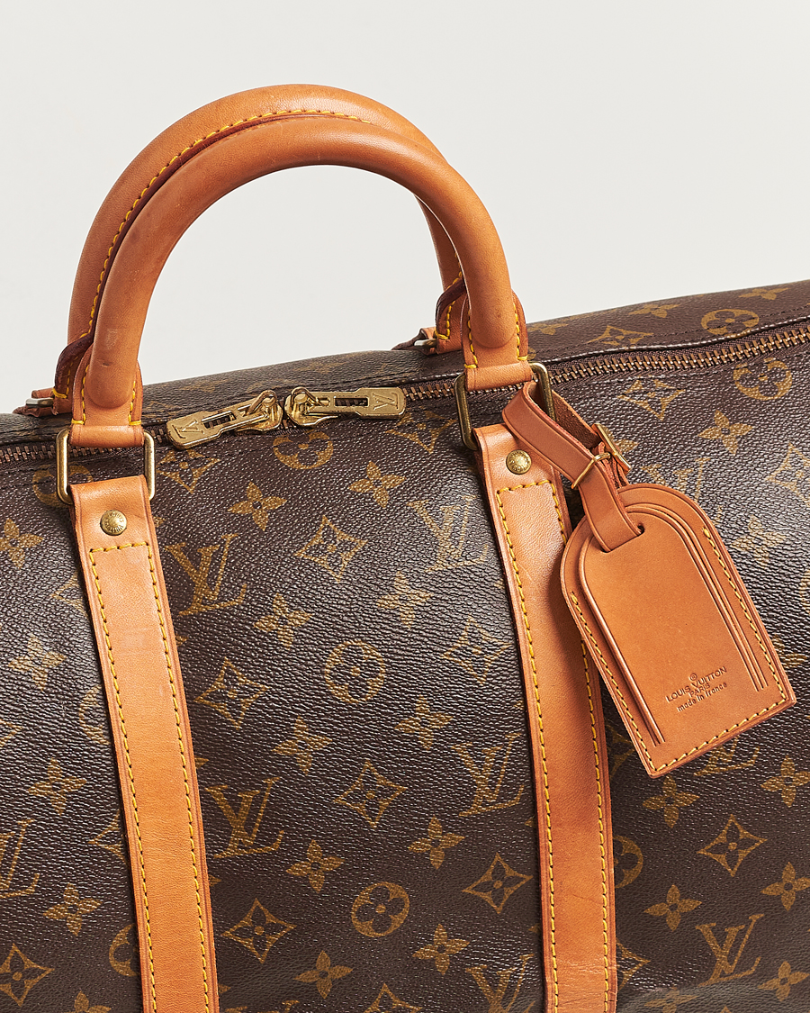 Men | Louis Vuitton Pre-Owned Keepall 50 Bag Monogram | Louis Vuitton Pre-Owned | Keepall 50 Bag Monogram