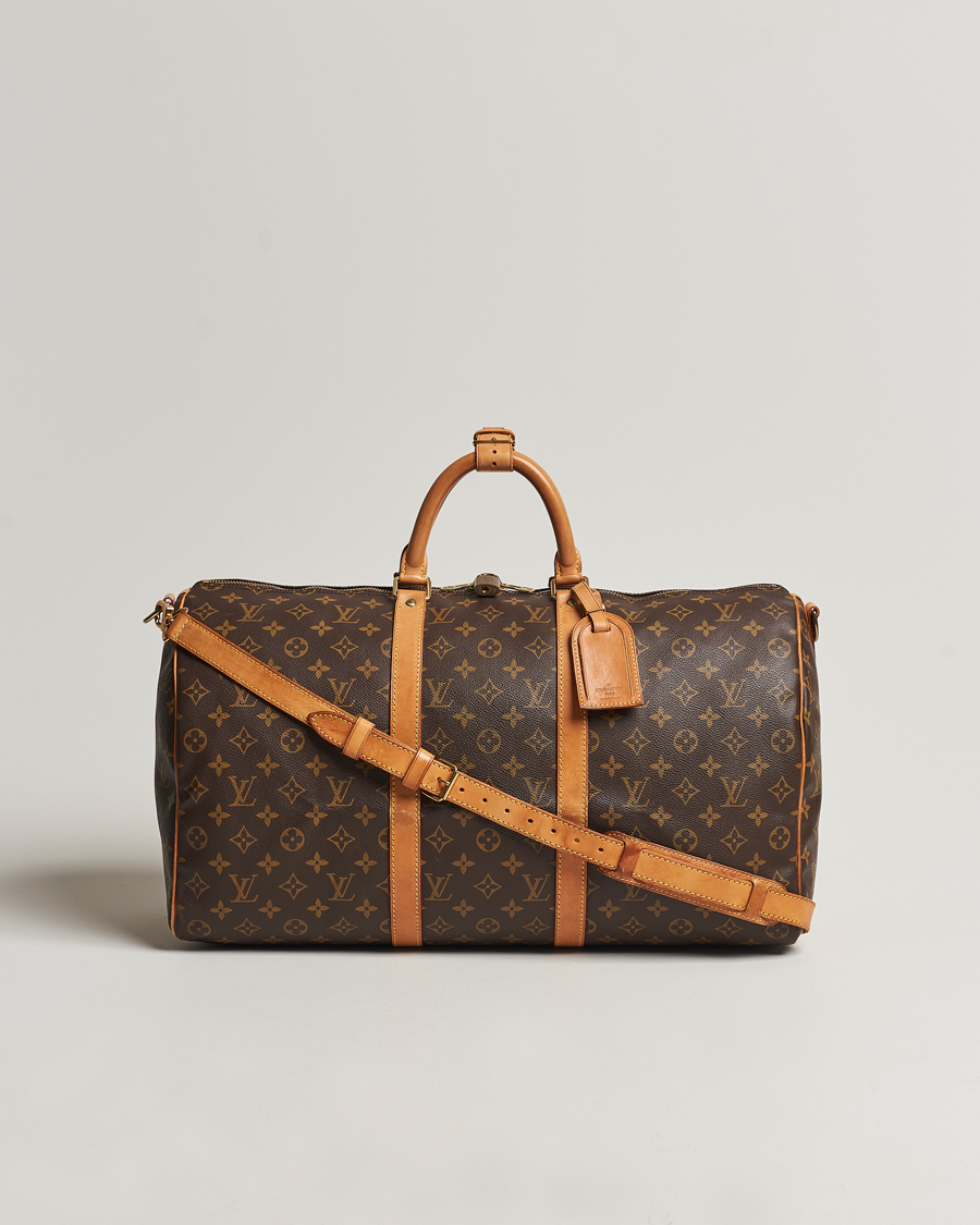 Men | Louis Vuitton Pre-Owned Keepall Bandoulière 50 Monogram  | Louis Vuitton Pre-Owned | Keepall Bandoulière 50 Monogram 