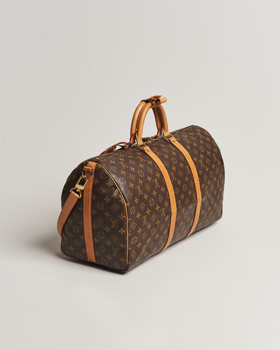 Men | Louis Vuitton Pre-Owned Keepall Bandoulière 50 Monogram  | Louis Vuitton Pre-Owned | Keepall Bandoulière 50 Monogram 