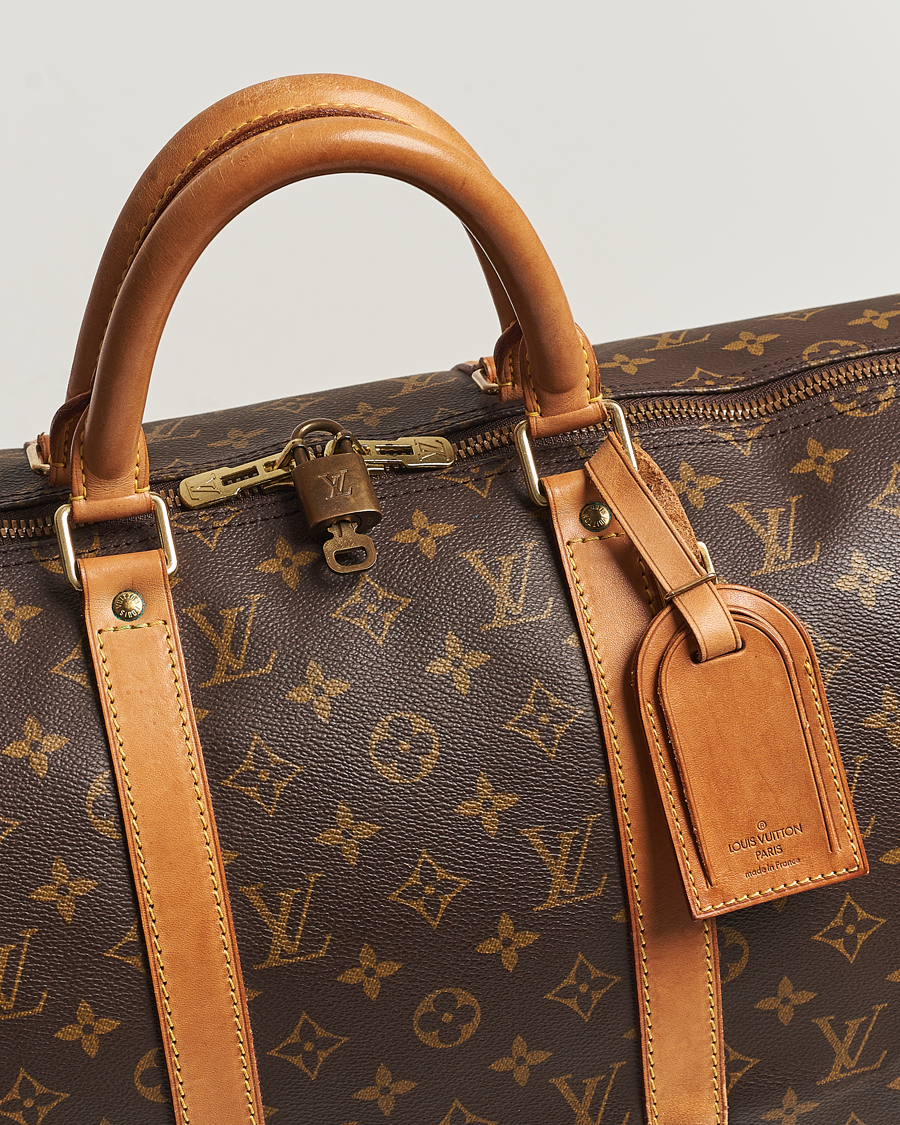 Men | Louis Vuitton Pre-Owned Keepall Bandoulière 50 Monogram  | Louis Vuitton Pre-Owned | Keepall Bandoulière 50 Monogram 