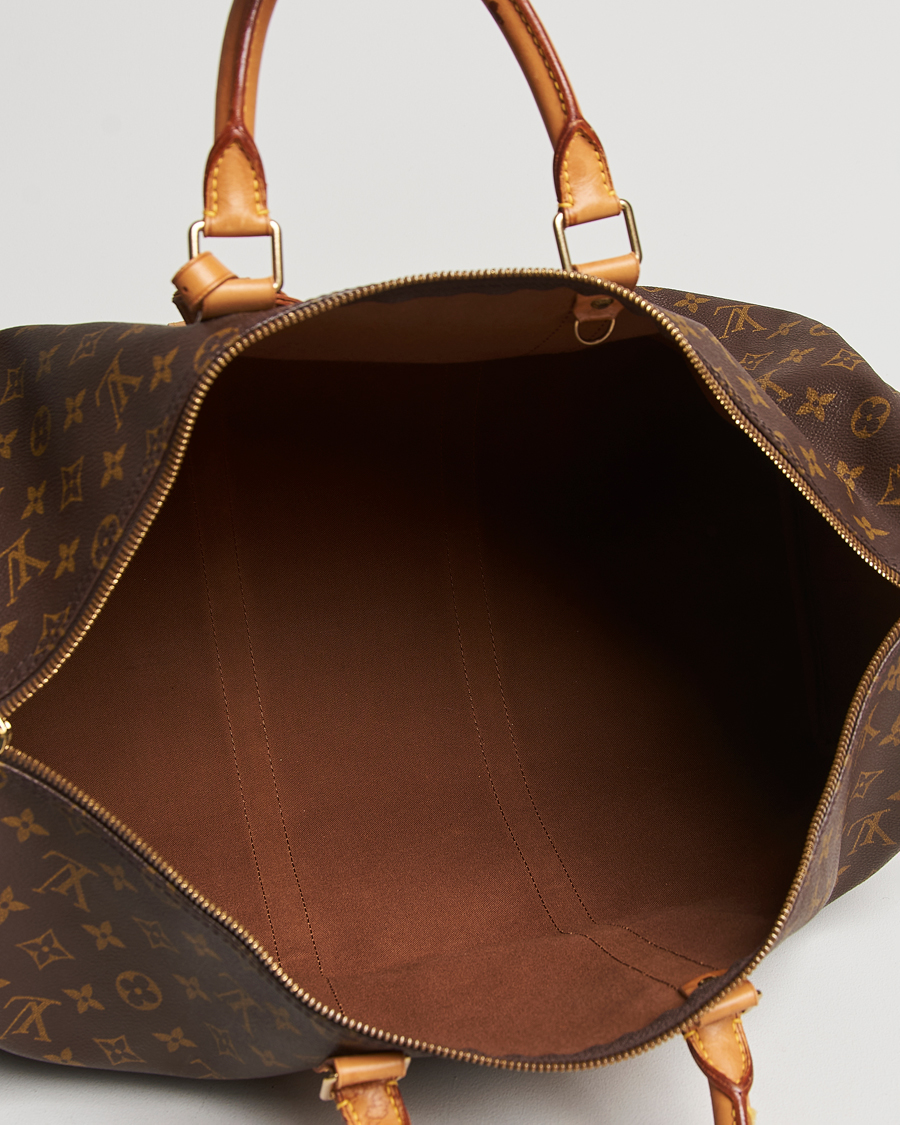 Men | Louis Vuitton Pre-Owned Keepall Bandoulière 50 Bag Monogram | Louis Vuitton Pre-Owned | Keepall Bandoulière 50 Bag Monogram