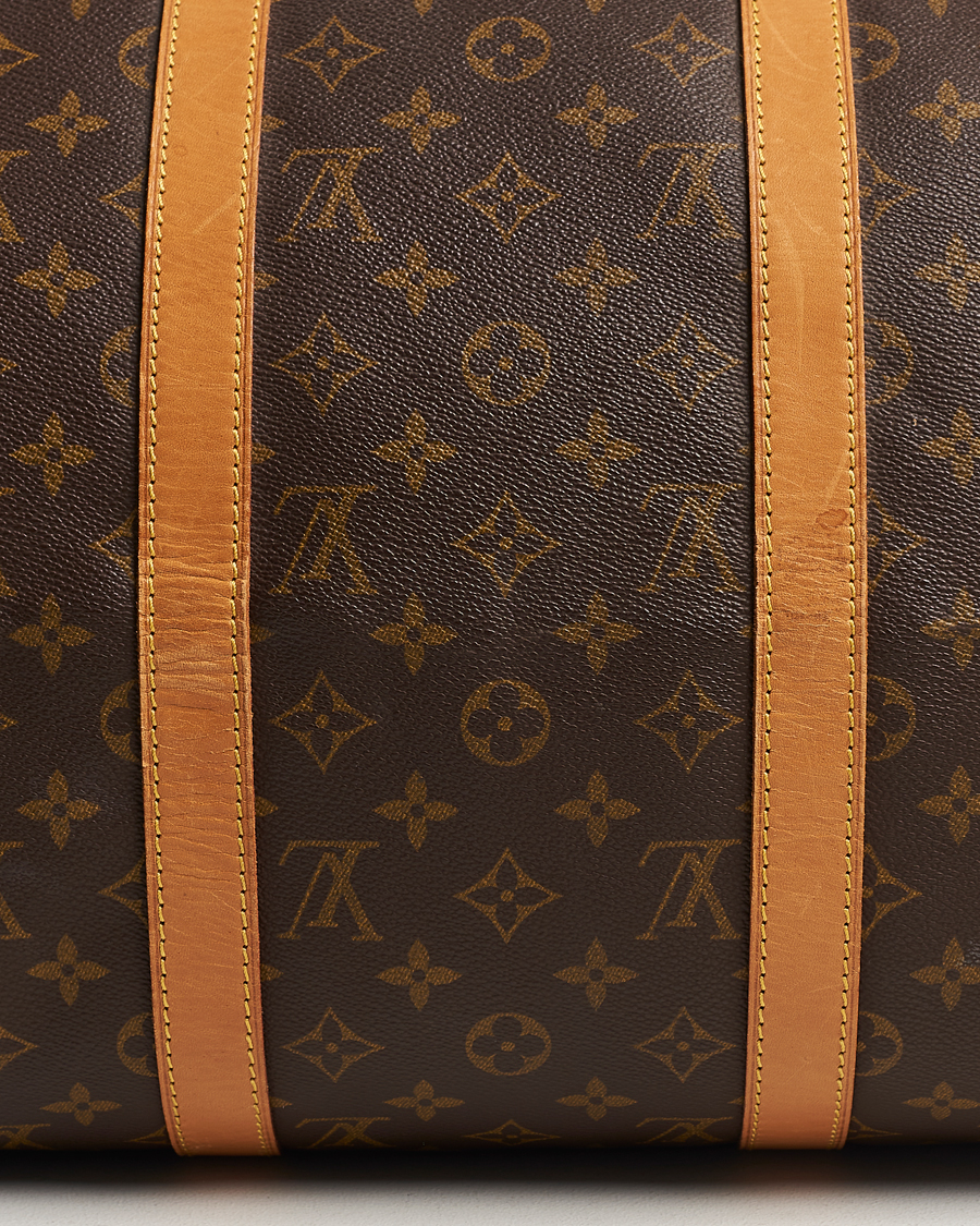 Men | Louis Vuitton Pre-Owned Keepall Bandoulière 50 Bag Monogram | Louis Vuitton Pre-Owned | Keepall Bandoulière 50 Bag Monogram