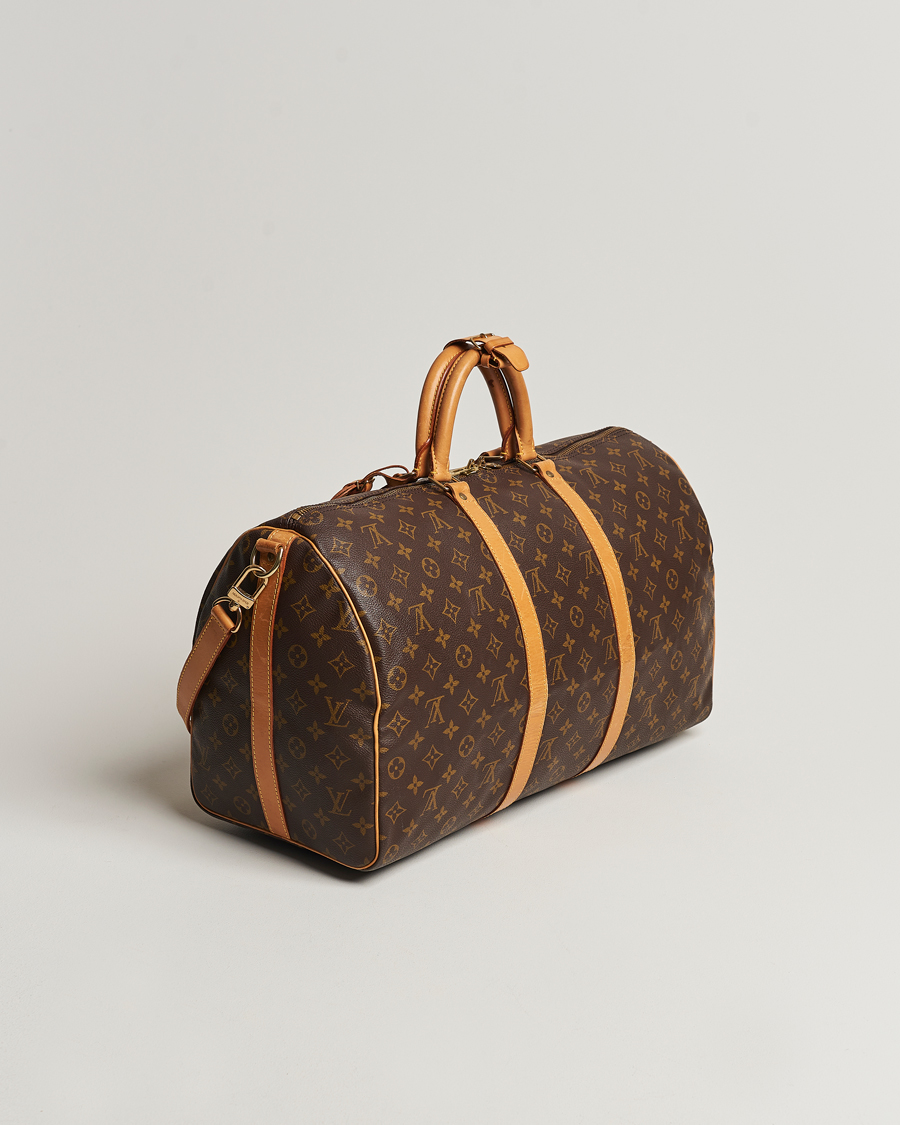 Men |  | Louis Vuitton Pre-Owned | Keepall Bandoulière 50 Bag Monogram 