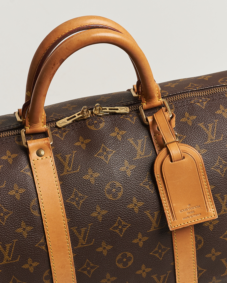 Men | Louis Vuitton Pre-Owned Keepall Bandoulière 50 Bag Monogram | Louis Vuitton Pre-Owned | Keepall Bandoulière 50 Bag Monogram