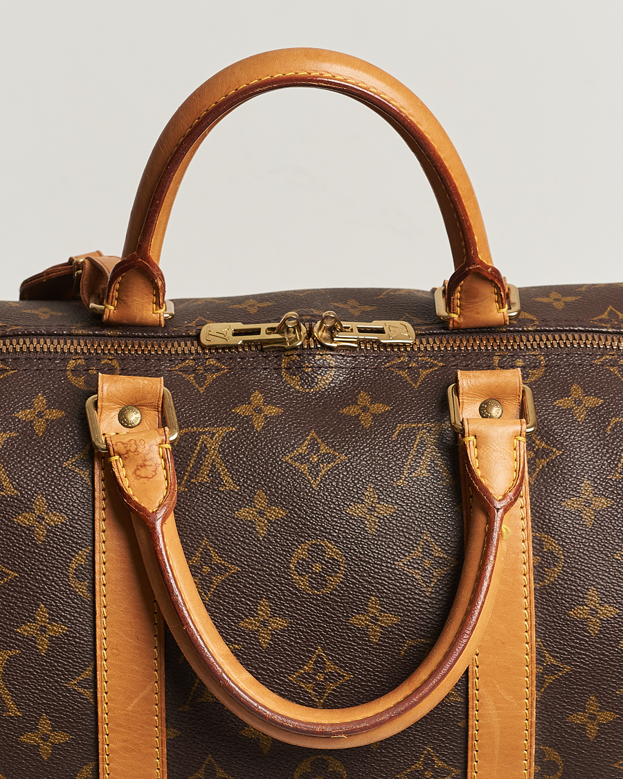 Men | Louis Vuitton Pre-Owned Keepall Bandoulière 50 Bag Monogram | Louis Vuitton Pre-Owned | Keepall Bandoulière 50 Bag Monogram