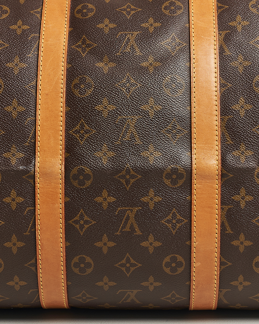 Men | Louis Vuitton Pre-Owned Keepall 55 Bag Monogram | Louis Vuitton Pre-Owned | Keepall 55 Bag Monogram