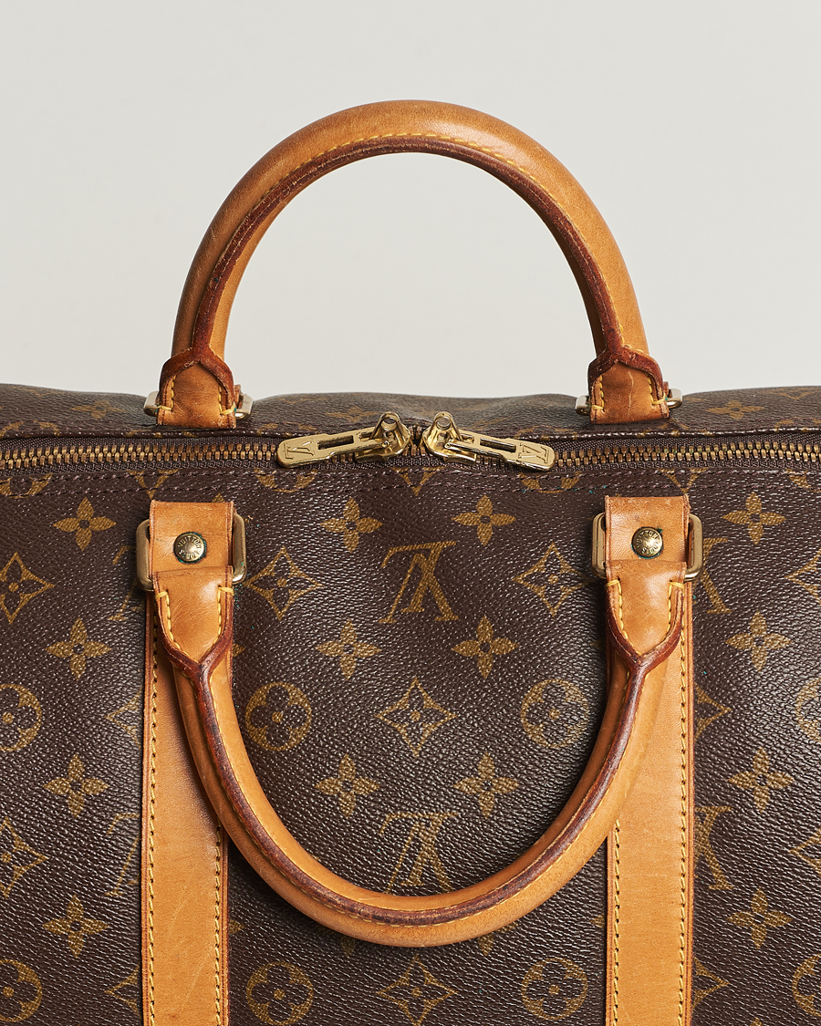 Men | Louis Vuitton Pre-Owned Keepall 55 Bag Monogram | Louis Vuitton Pre-Owned | Keepall 55 Bag Monogram