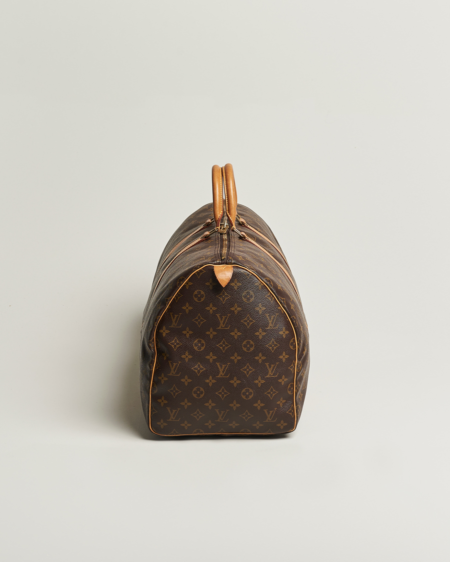 Men | Louis Vuitton Pre-Owned Keepall 55 Bag Monogram | Louis Vuitton Pre-Owned | Keepall 55 Bag Monogram