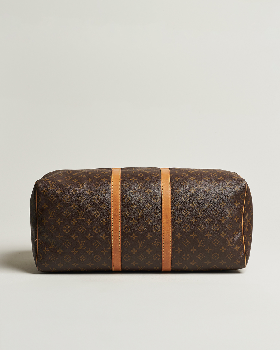 Men | Louis Vuitton Pre-Owned Keepall 55 Bag Monogram | Louis Vuitton Pre-Owned | Keepall 55 Bag Monogram