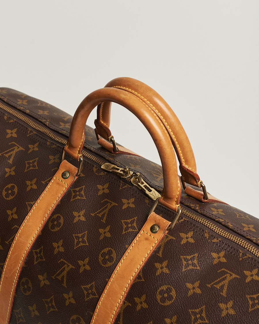 Men | Louis Vuitton Pre-Owned Keepall 55 Bag Monogram | Louis Vuitton Pre-Owned | Keepall 55 Bag Monogram