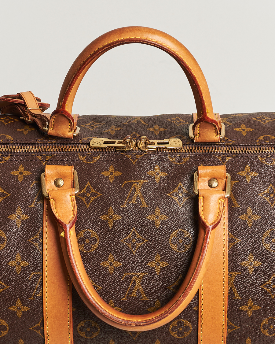 Men | Louis Vuitton Pre-Owned Keepall Bandoulière 55 Monogram  | Louis Vuitton Pre-Owned | Keepall Bandoulière 55 Monogram 