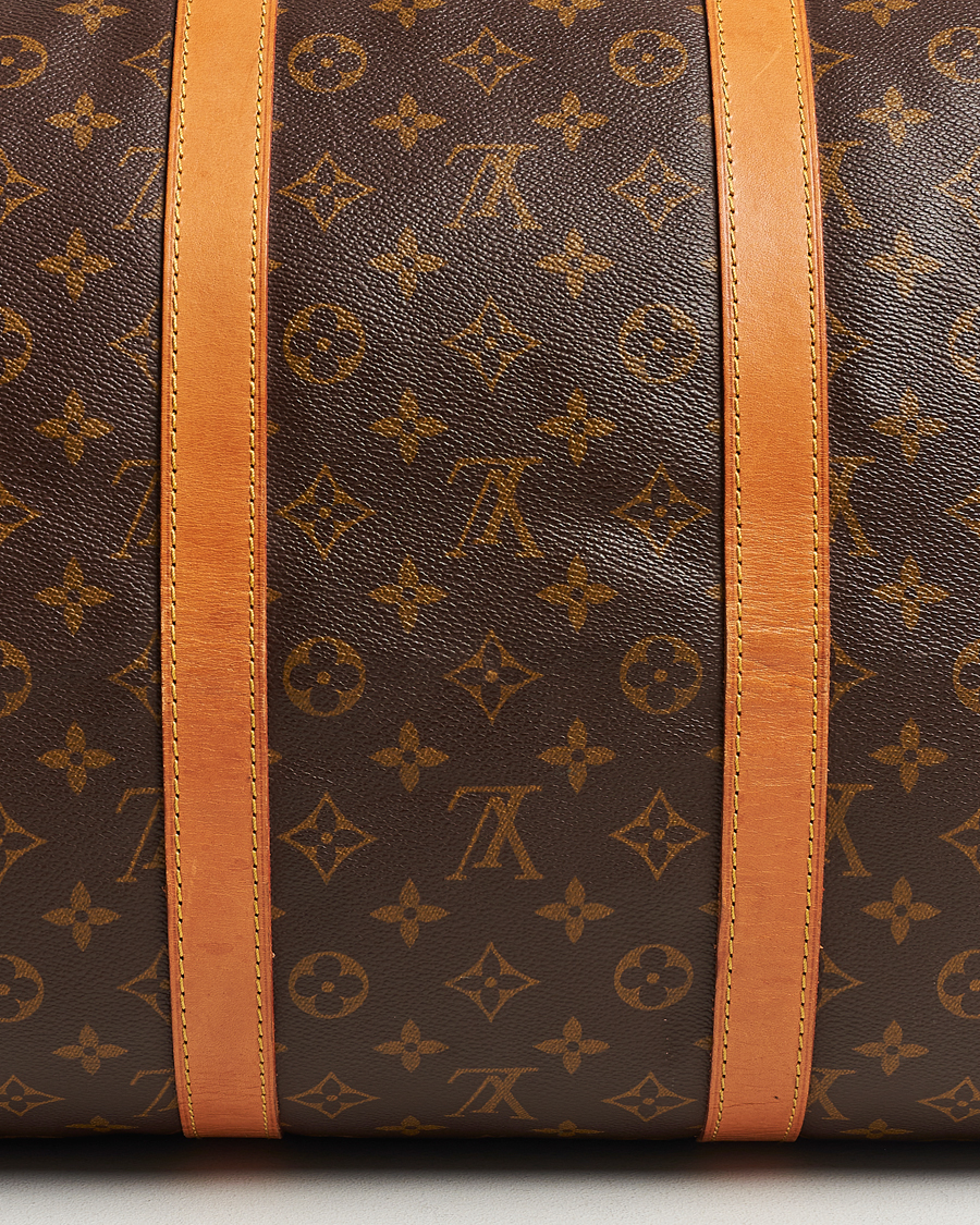 Men | Louis Vuitton Pre-Owned Keepall Bandoulière 55 Monogram  | Louis Vuitton Pre-Owned | Keepall Bandoulière 55 Monogram 