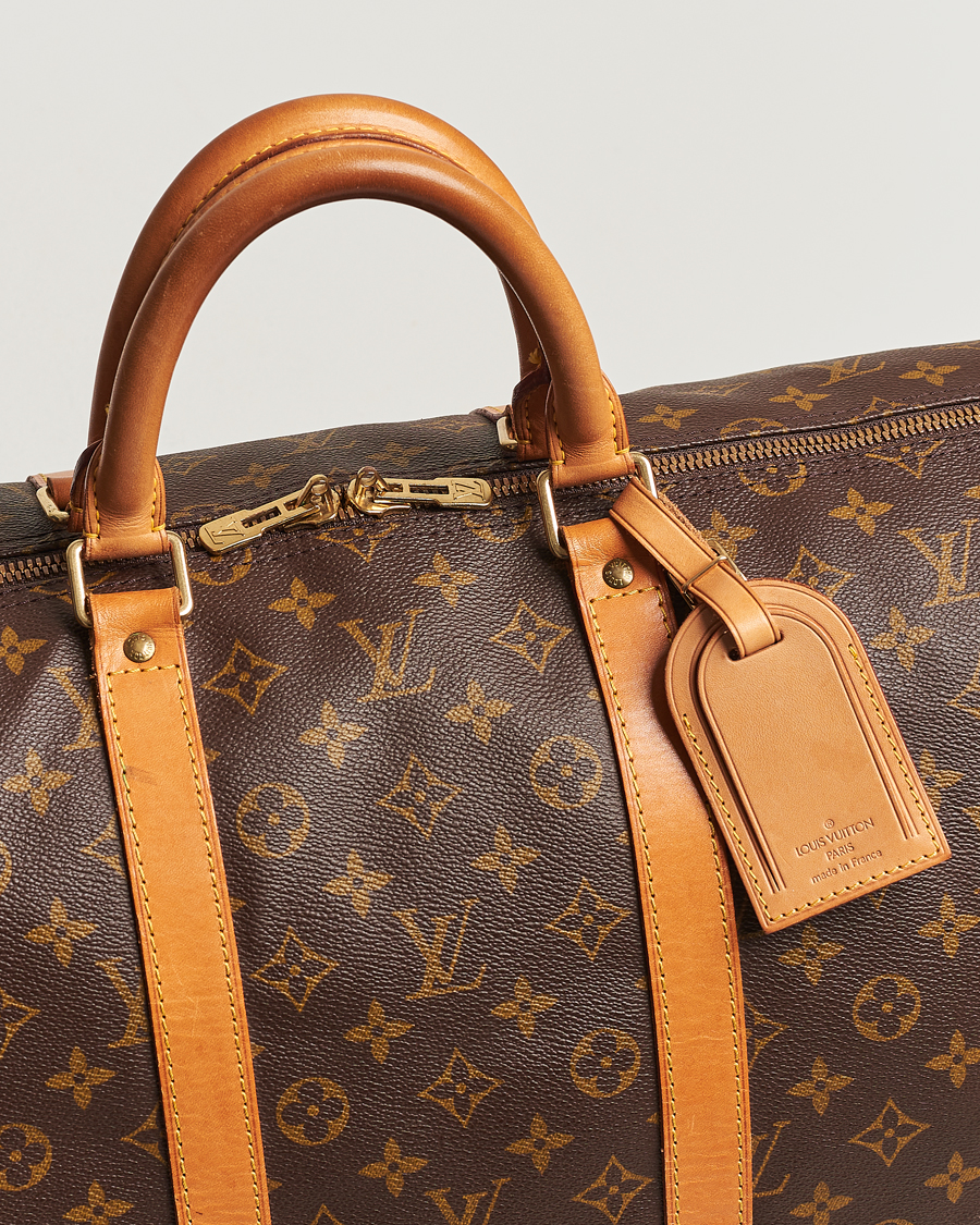 Men | Louis Vuitton Pre-Owned Keepall Bandoulière 55 Monogram  | Louis Vuitton Pre-Owned | Keepall Bandoulière 55 Monogram 
