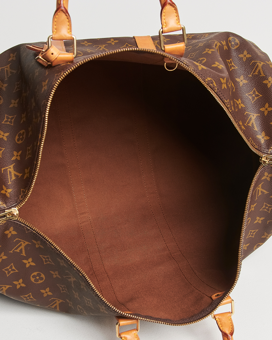 Men | Louis Vuitton Pre-Owned Keepall Bandoulière 55 Monogram  | Louis Vuitton Pre-Owned | Keepall Bandoulière 55 Monogram 