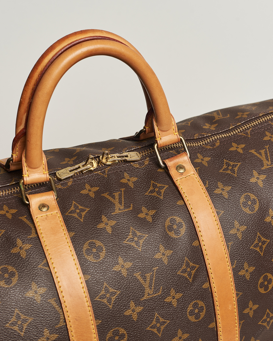Men | Louis Vuitton Pre-Owned Keepall 55 Bag Monogram | Louis Vuitton Pre-Owned | Keepall 55 Bag Monogram