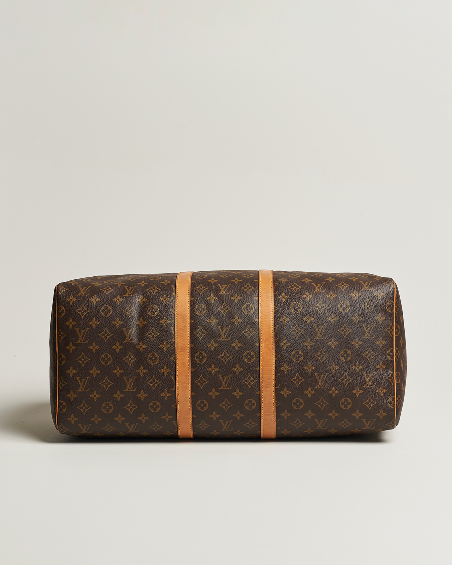 Men | Louis Vuitton Pre-Owned Keepall 55 Bag Monogram | Louis Vuitton Pre-Owned | Keepall 55 Bag Monogram
