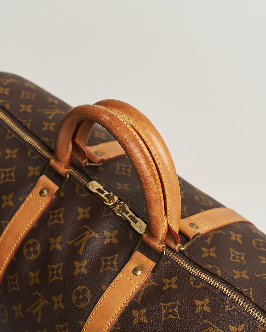 Men | Louis Vuitton Pre-Owned Keepall 55 Bag Monogram | Louis Vuitton Pre-Owned | Keepall 55 Bag Monogram