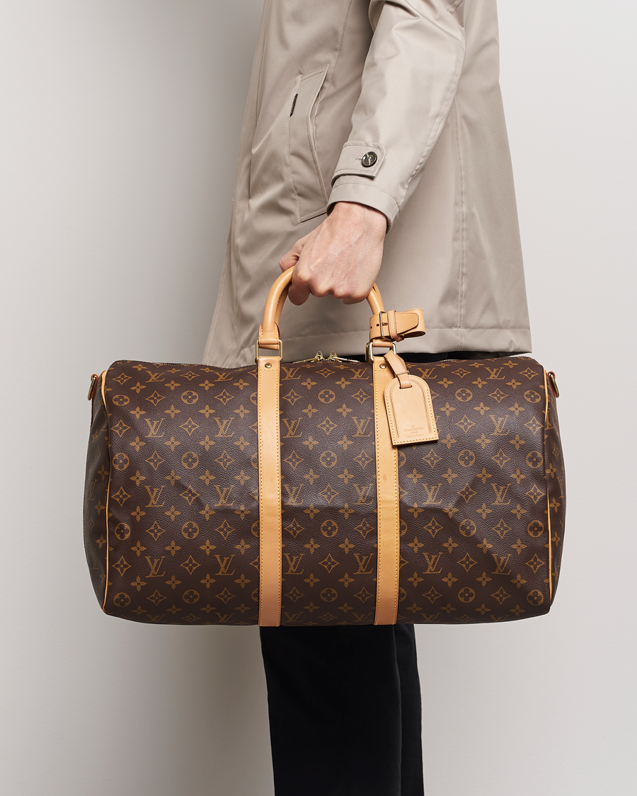 Men | Accessories | Louis Vuitton Pre-Owned | Keepall Bandoulière 50 Bag Monogram 
