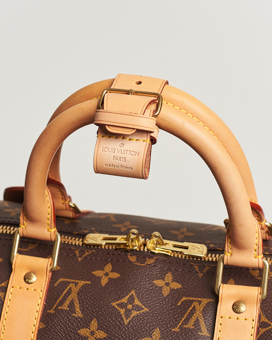 Louis Vuitton Pre-Owned Keepall Bandoulière 50 Bag Monogram at CareOfCarl.