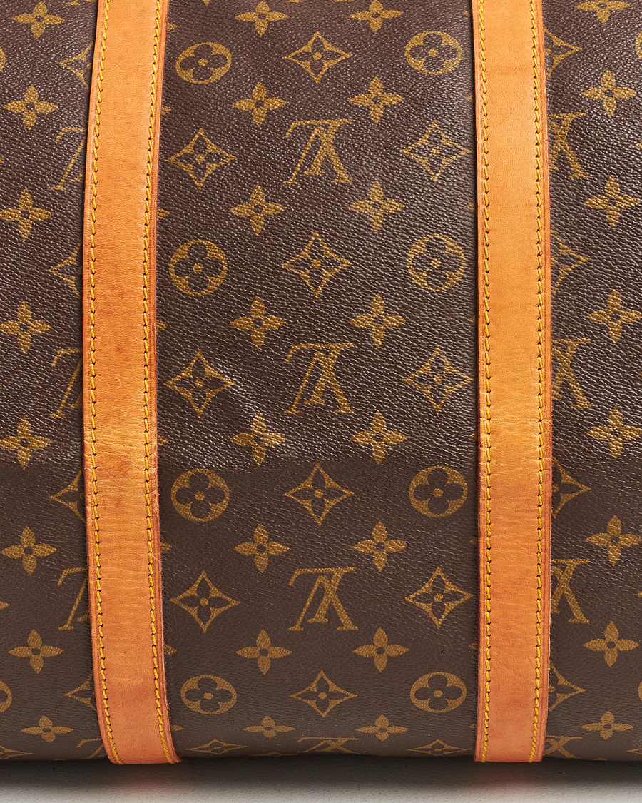 Men | Louis Vuitton Pre-Owned Keepall 55 Bag Monogram | Louis Vuitton Pre-Owned | Keepall 55 Bag Monogram