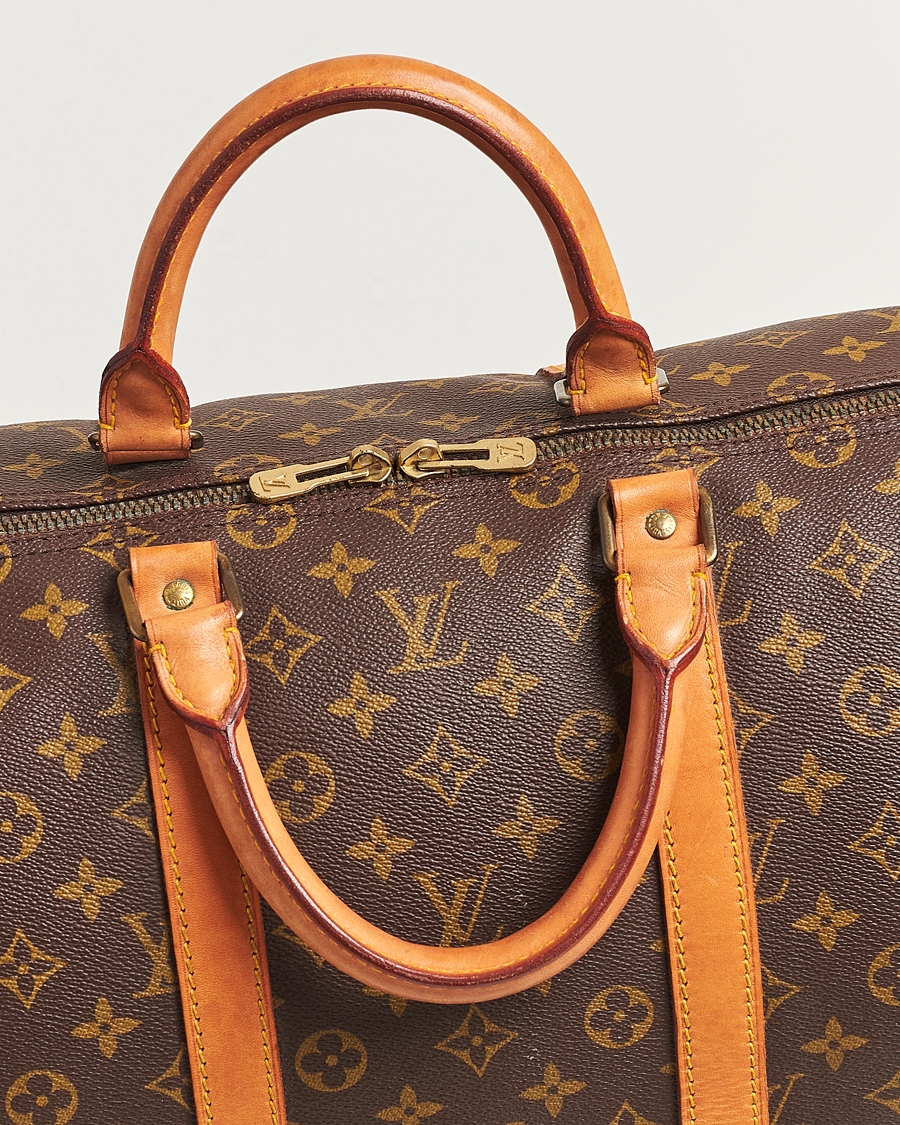 Men | Louis Vuitton Pre-Owned Keepall 55 Bag Monogram | Louis Vuitton Pre-Owned | Keepall 55 Bag Monogram