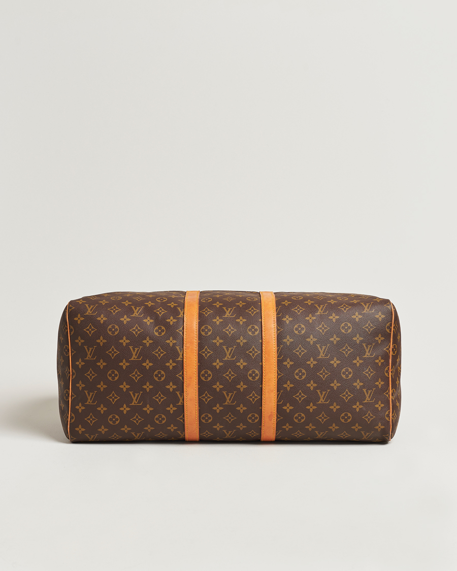 Men | Louis Vuitton Pre-Owned Keepall 55 Bag Monogram | Louis Vuitton Pre-Owned | Keepall 55 Bag Monogram