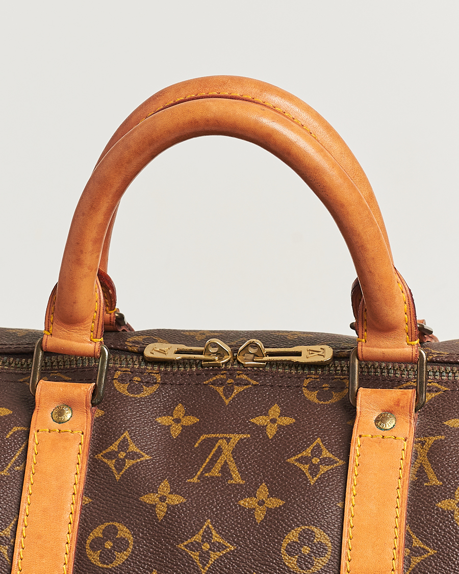 Men | Louis Vuitton Pre-Owned Keepall 55 Bag Monogram | Louis Vuitton Pre-Owned | Keepall 55 Bag Monogram