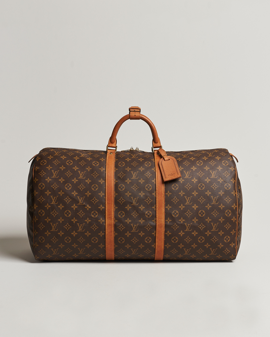Men | Louis Vuitton Pre-Owned Keepall 60 Bag Monogram | Louis Vuitton Pre-Owned | Keepall 60 Bag Monogram