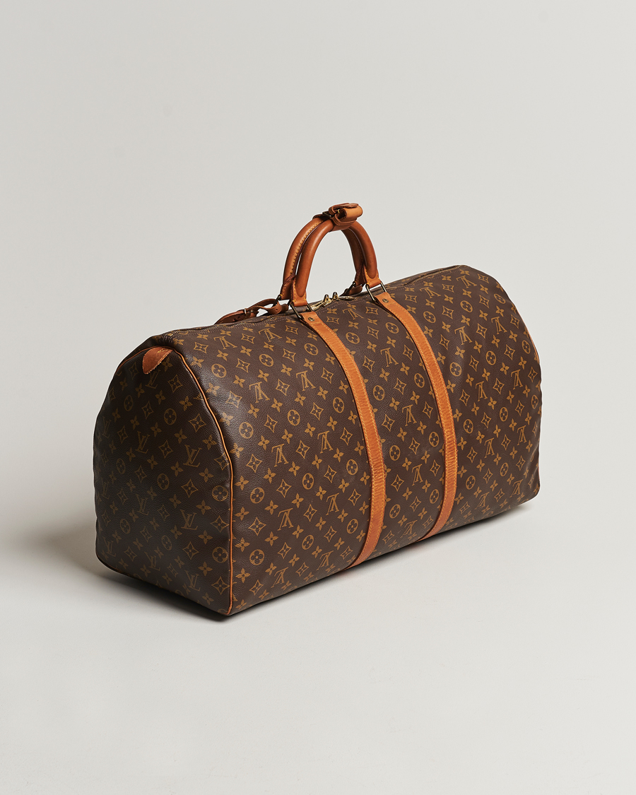 Men | Louis Vuitton Pre-Owned Keepall 60 Bag Monogram | Louis Vuitton Pre-Owned | Keepall 60 Bag Monogram